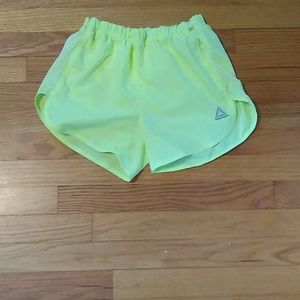 Reebok Speedwick Yellow/Green Shorts (XS)